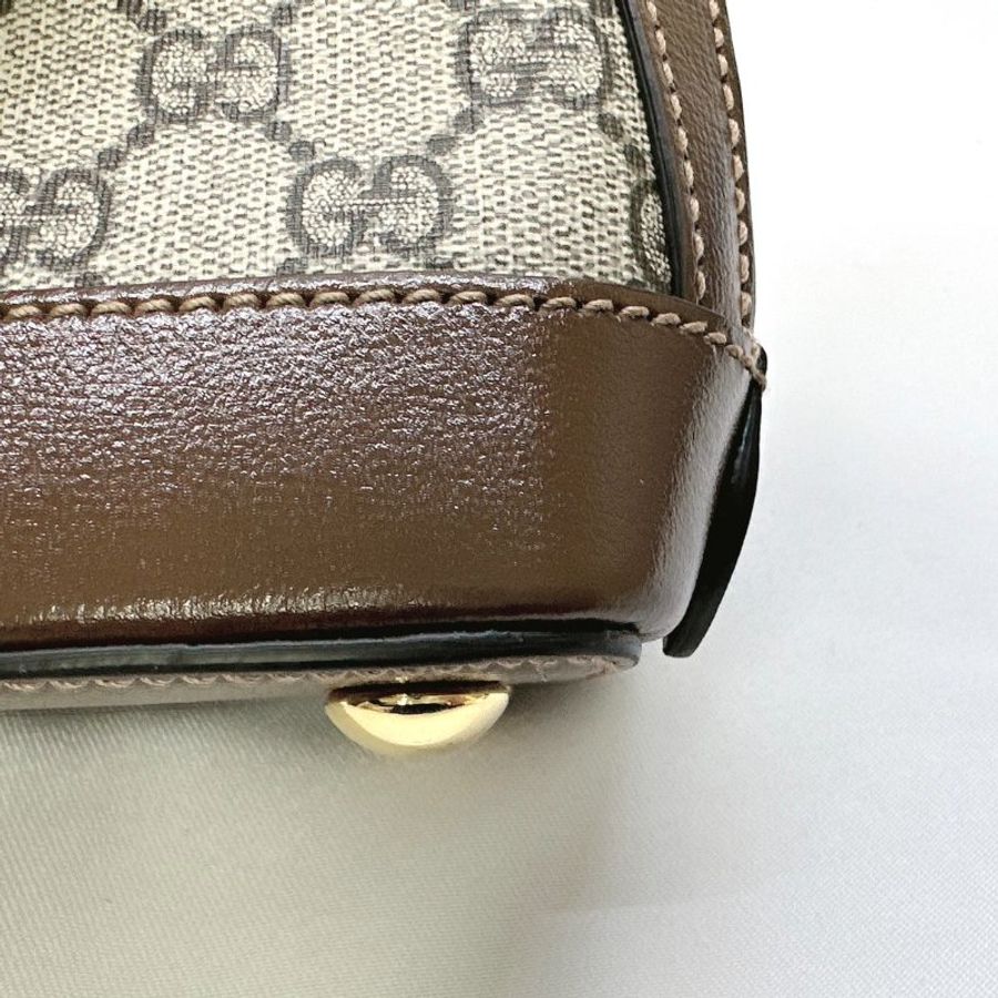 GUCCI 全新馬銜扣1955迷你貝殼包-15