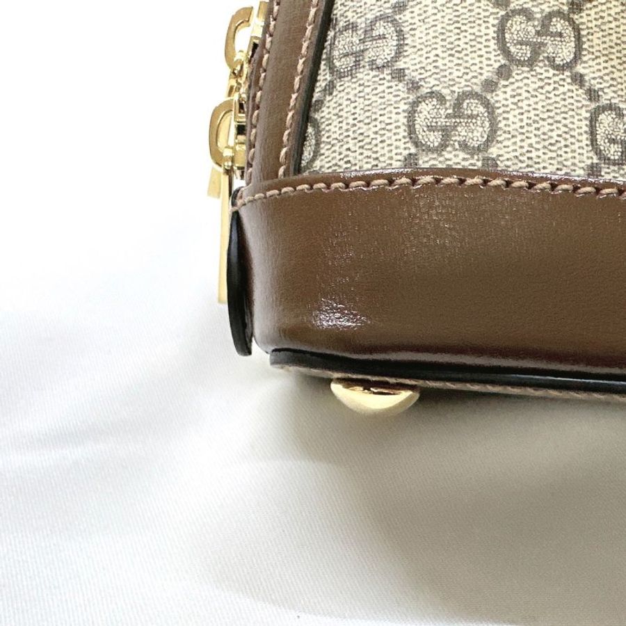 GUCCI 全新馬銜扣1955迷你貝殼包-16