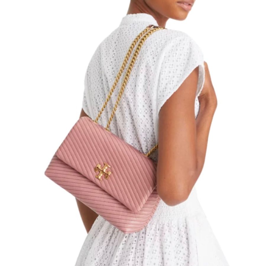 TORY BURCH 全新KIRA MOTO QUILT SMALL CONVERTIBLE SHOULDER BAG-1