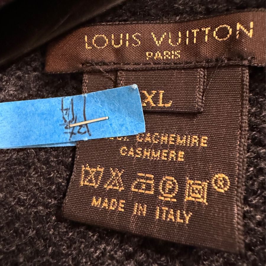 🍒LOUIS VUITTON 100%CACHEMIRE七分袖 size:XL / 2F240101-1-5