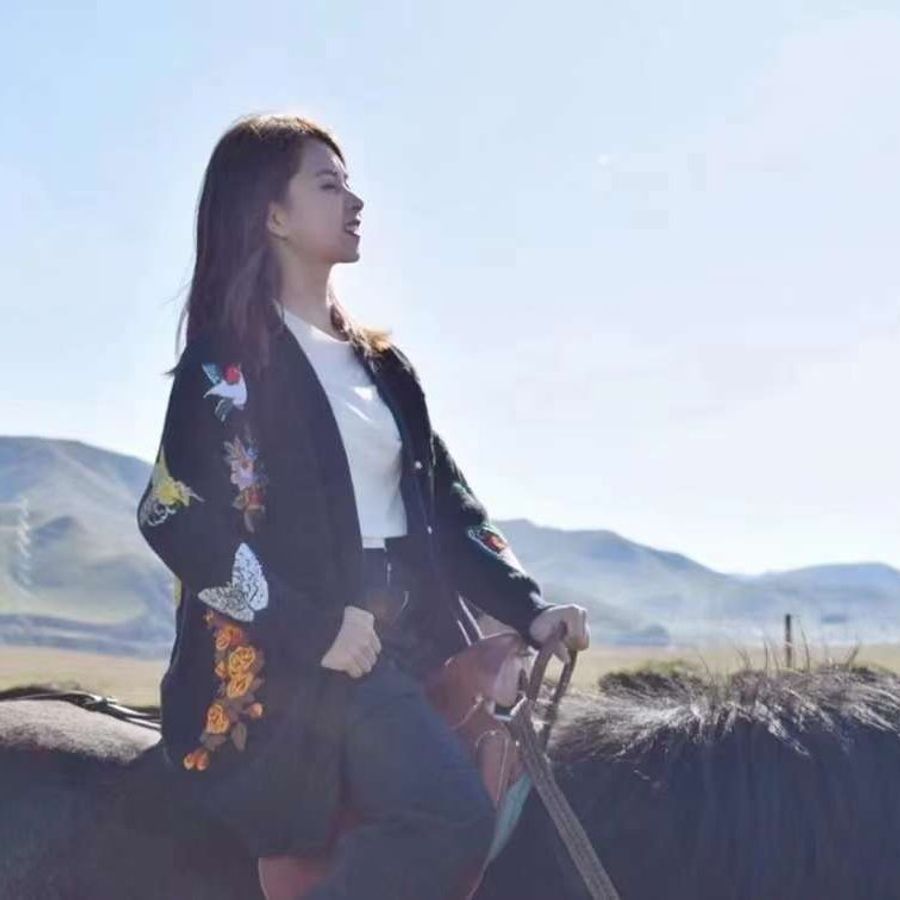 Gucci 刺繡珍珠扣外套 S號 寬鬆版 羊毛面料 原價近九萬-1