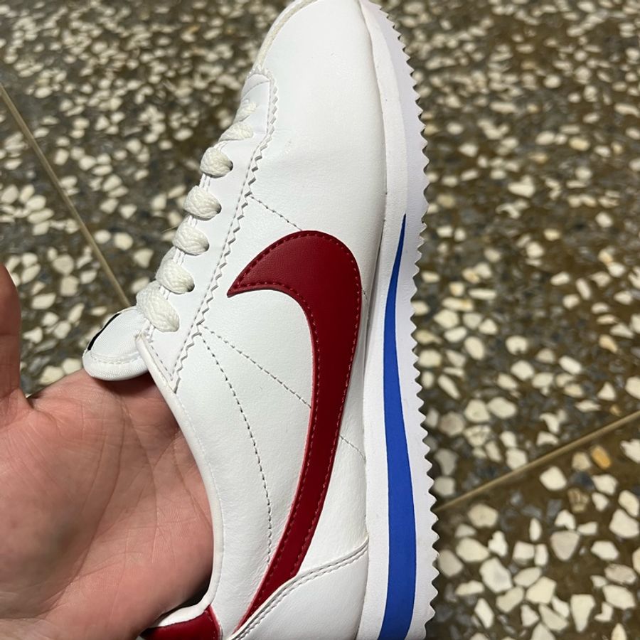 NIKE阿甘鞋 紅白藍款-5