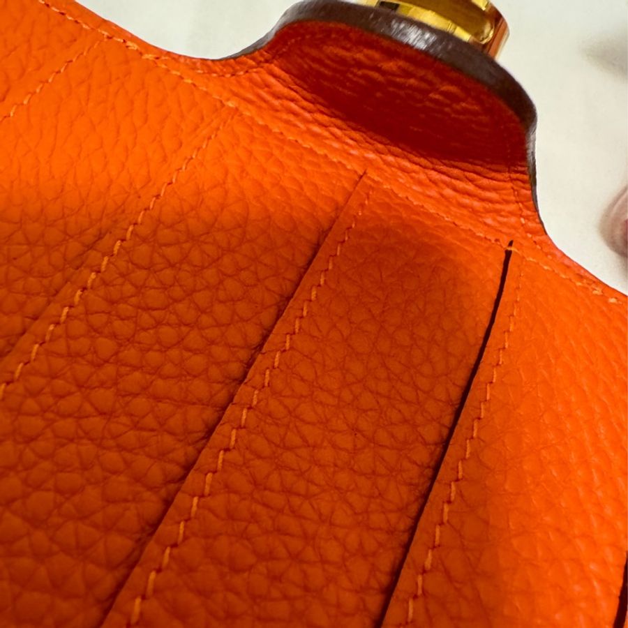 🍒HERMES DOGON典藏金釦全新皮夾 2F240101-2-13