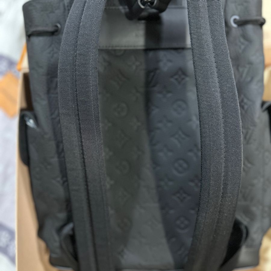 LV Christopher PM Monogram Taurillon 皮革-10