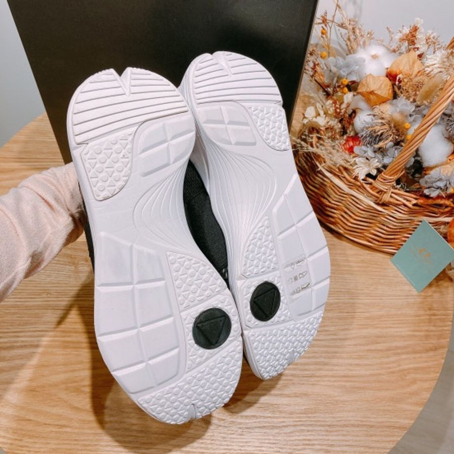 Alexander McQueen 亞歷山大麥昆黑色透氣網面時尚厚底休閒運動鞋 MCQ Sneakers Size 37-3