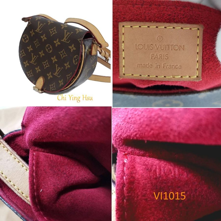 Louis Vuitton 🎀現品實拍 🎀LV M51179 Tambourin 老花鈴鼓包斜/肩背包~二手約9成新-13