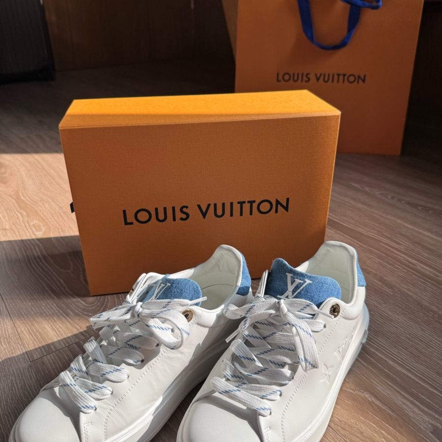 LOUIS VUITTON Time Out Sneaker休閒鞋38號-5