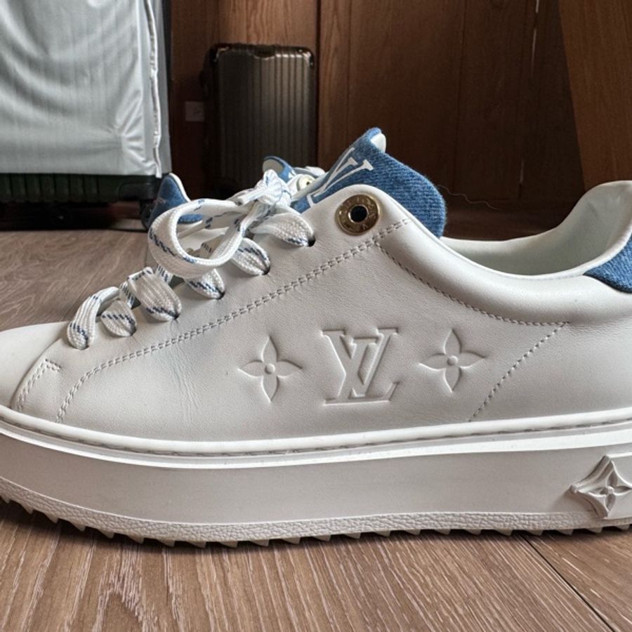 LOUIS VUITTON Time Out Sneaker休閒鞋38號-11