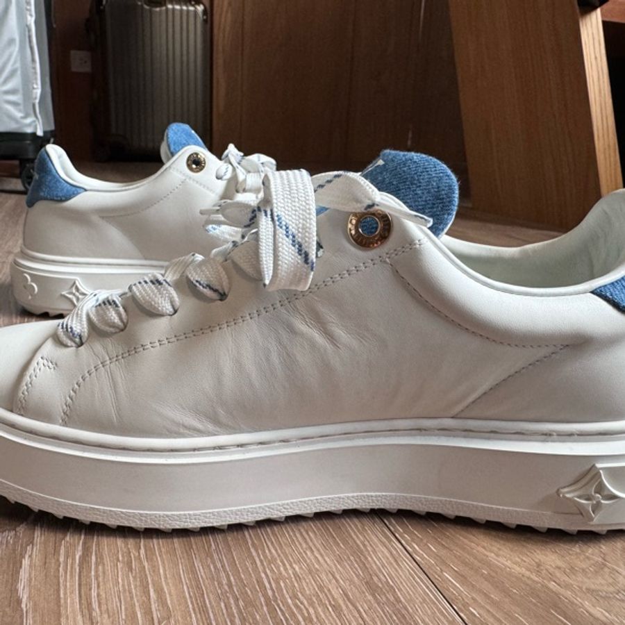 LOUIS VUITTON Time Out Sneaker休閒鞋38號-8