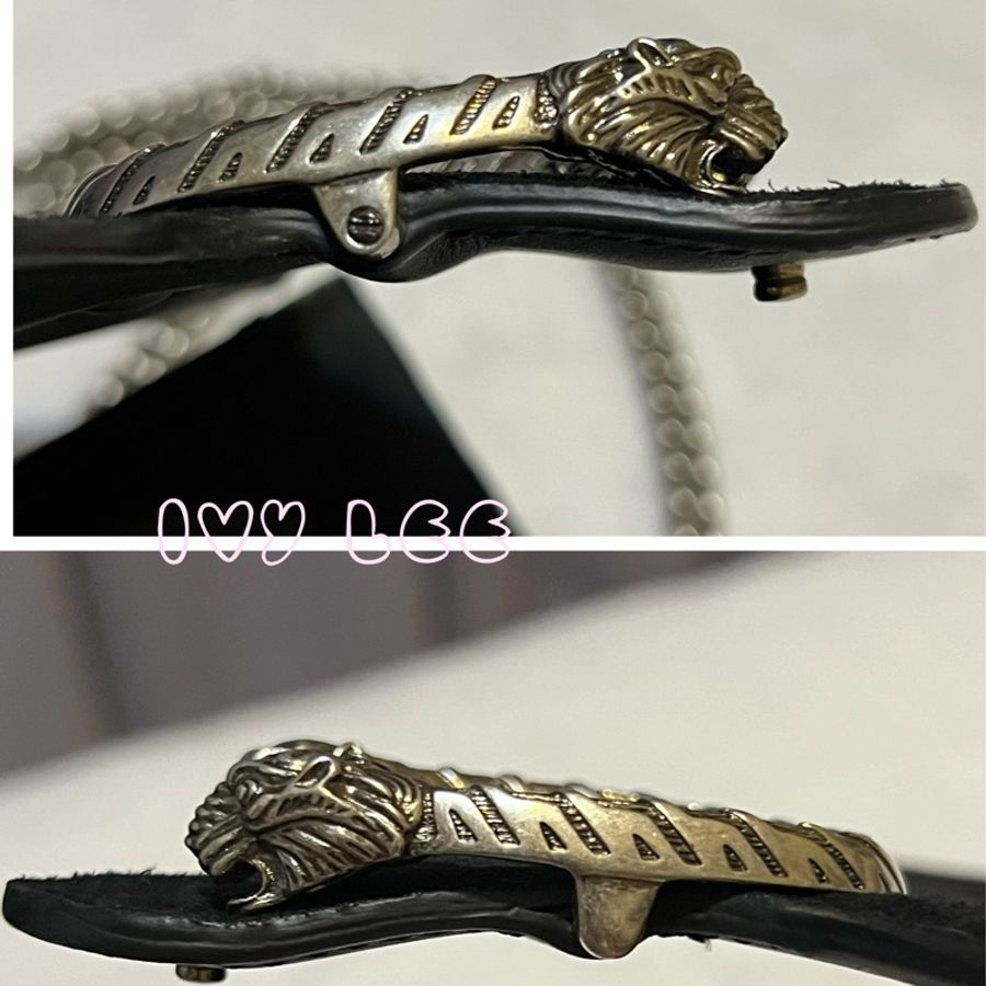 Gucci 黑色絨面革 Dionysus 401231 酒神 斜背包 肩背包 WOC 鏈條包 二手精品-24
