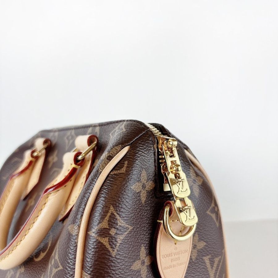Lv Speedy 20 新款 奶茶色背帶-16