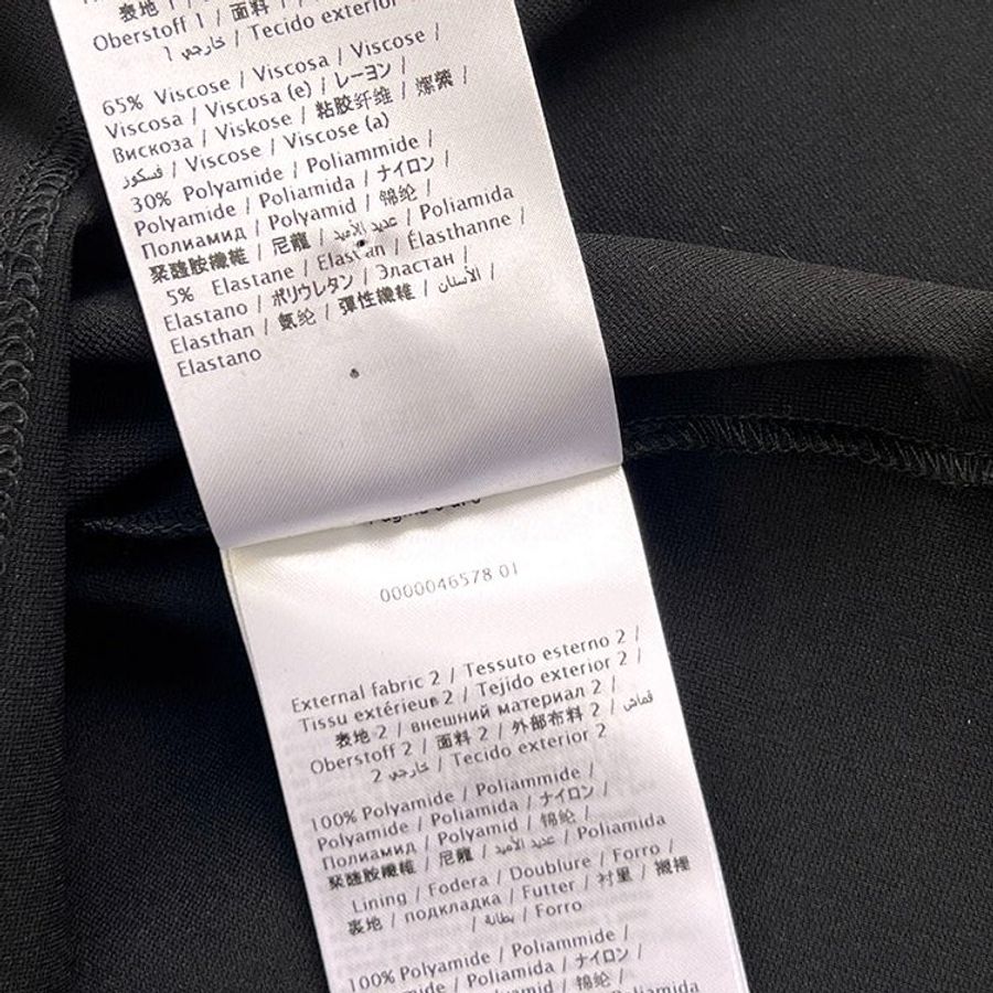 全新 / RED VALENTINO 黑紗深V蕾絲長袖洋裝-11