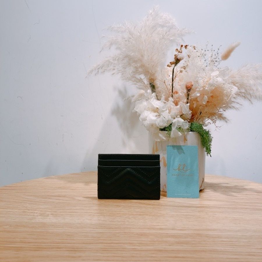 Gucci 古馳經典GG卡包 Card Holder gucci卡包 黑色-1