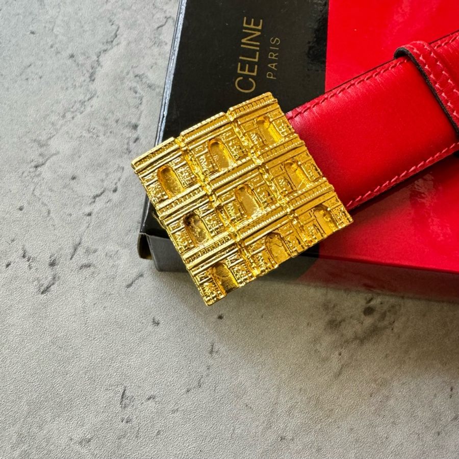 中古 Celine 凱旋門 腰帶-2
