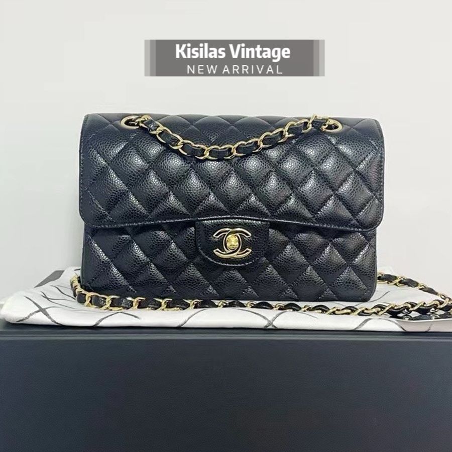 Chanel Caviar CF23 金扣-0