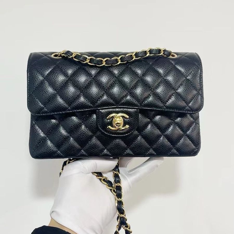 Chanel Caviar CF23 金扣-1