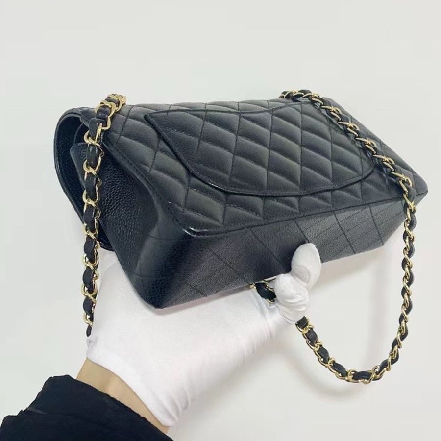 Chanel Caviar CF23 金扣-4