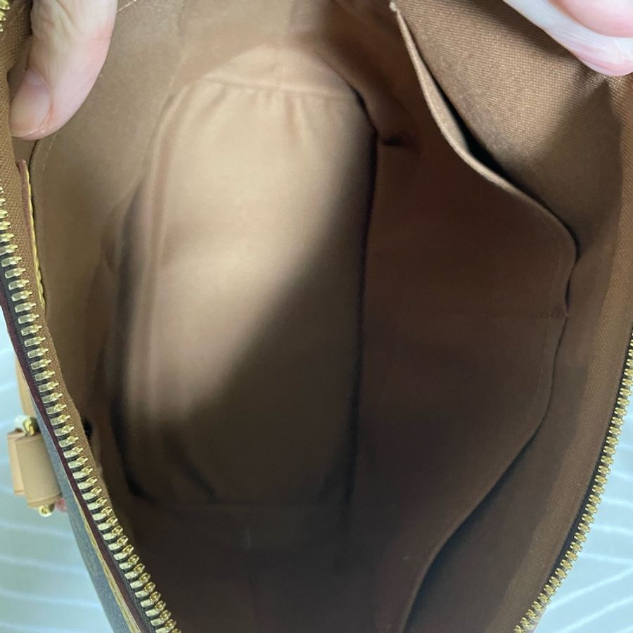 LV M40145 PALERMO 經典Monogram 老花肩背/斜背/手提包 二手精品 正貨-16