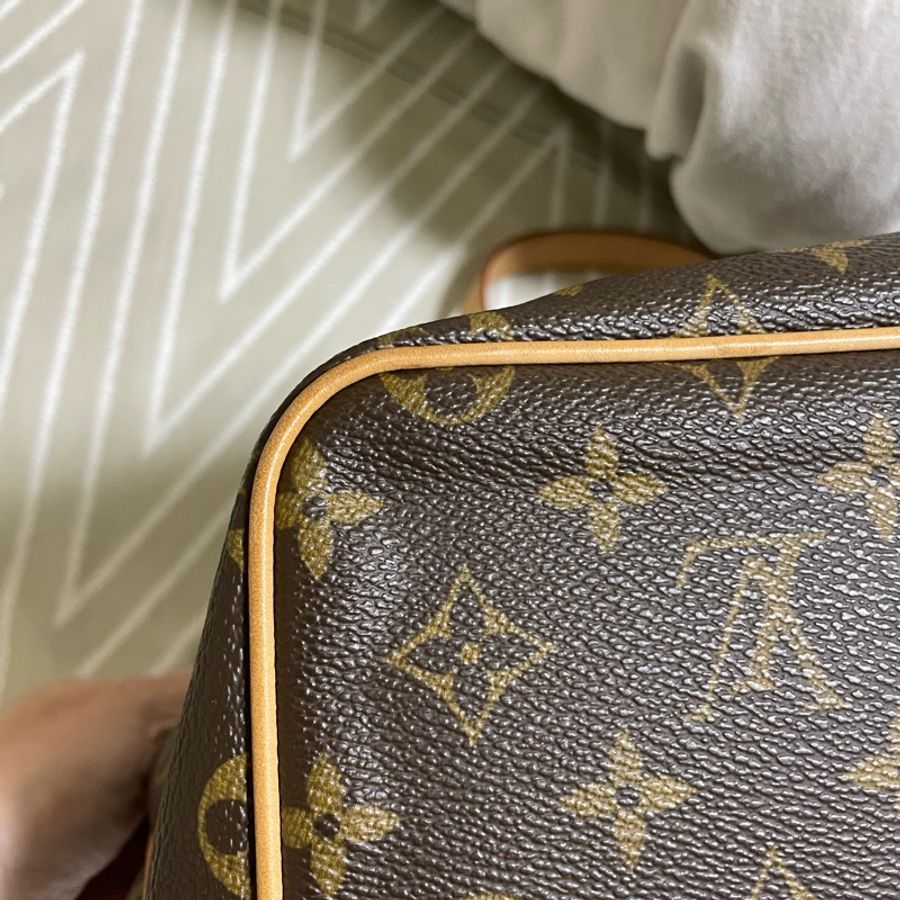 LV M40145 PALERMO 經典Monogram 老花肩背/斜背/手提包 二手精品 正貨-21