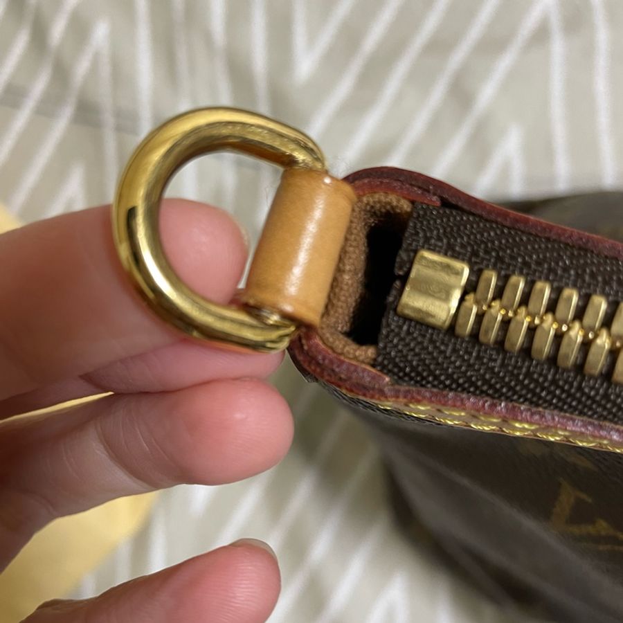 LV M40145 PALERMO 經典Monogram 老花肩背/斜背/手提包 二手精品 正貨-25