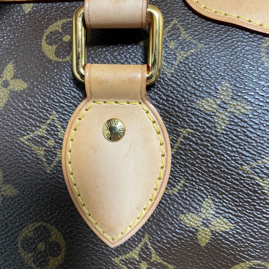 LV M40145 PALERMO 經典Monogram 老花肩背/斜背/手提包 二手精品 正貨-7