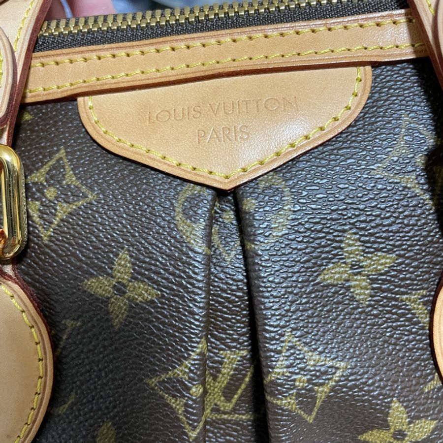 LV M40145 PALERMO 經典Monogram 老花肩背/斜背/手提包 二手精品 正貨-8