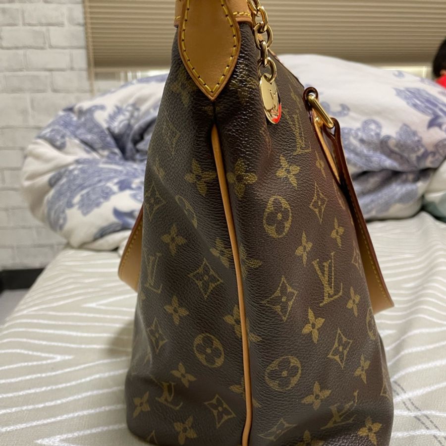 LV M40145 PALERMO 經典Monogram 老花肩背/斜背/手提包 二手精品 正貨-10