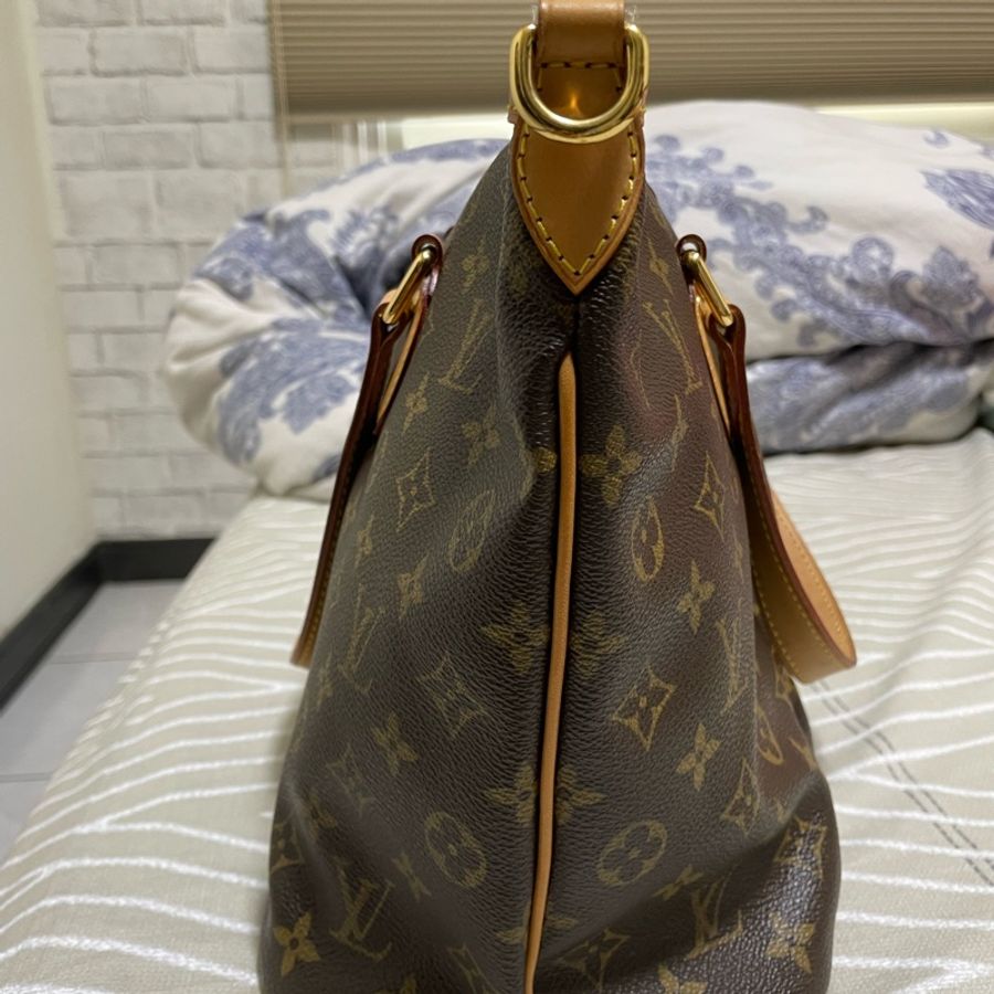 LV M40145 PALERMO 經典Monogram 老花肩背/斜背/手提包 二手精品 正貨-11