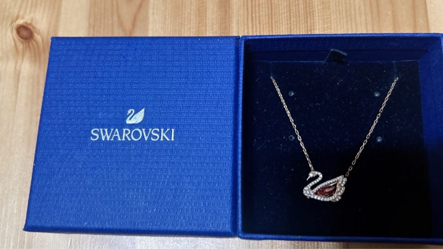 SWAROVSKI Dancing Swan項鍊-4
