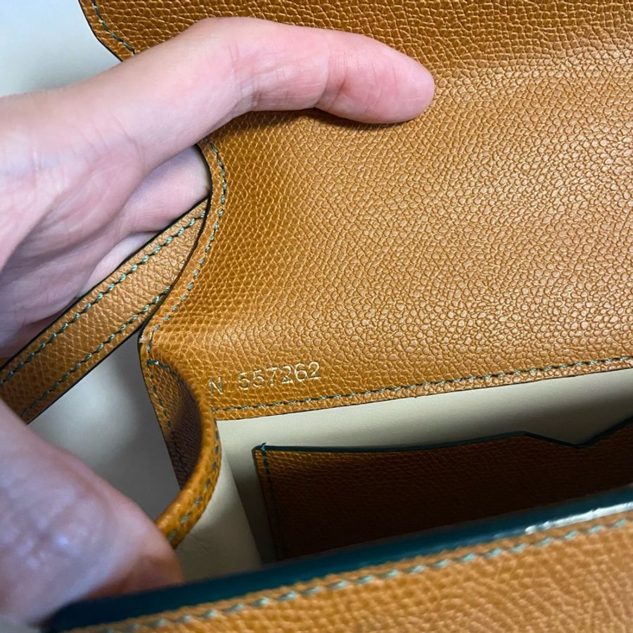 全新valextra nolo crossbody mini bag (Havana brown)-12