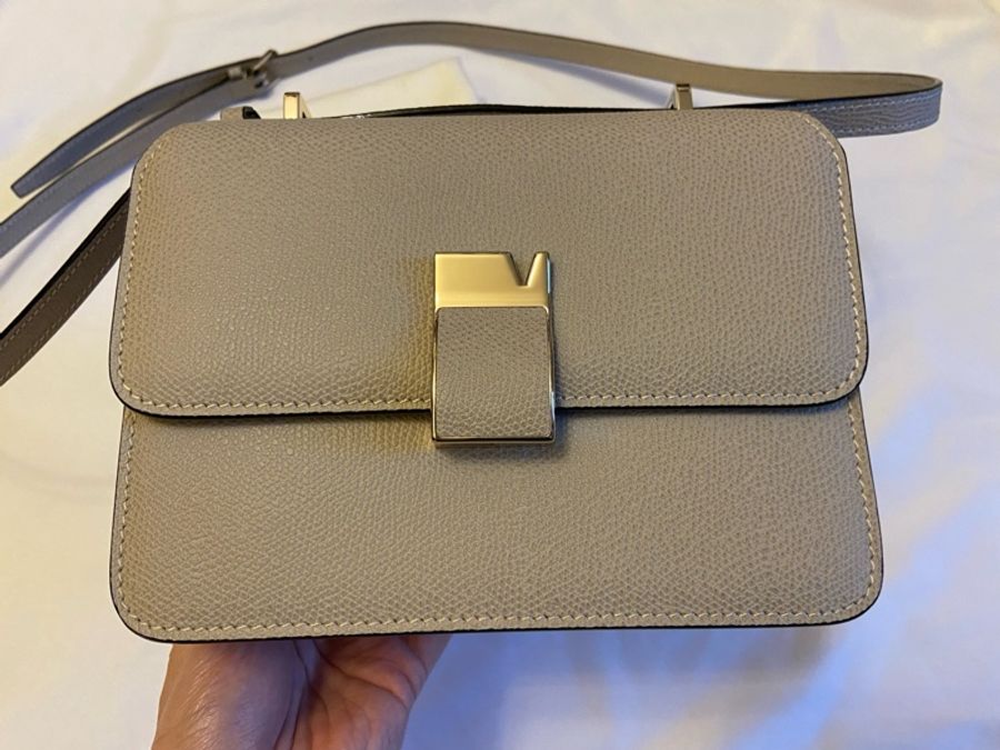全新valextra nolo crossbody mini bag (nude pink)-1