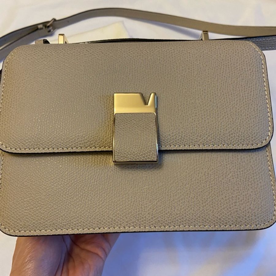 全新valextra nolo crossbody mini bag (nude pink)-5