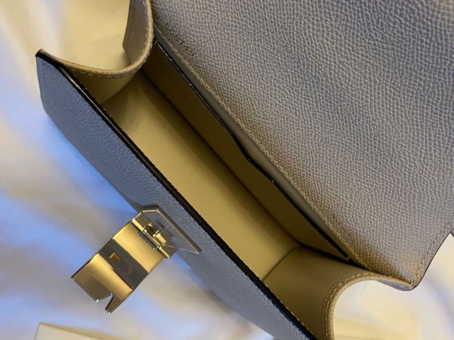 全新valextra nolo crossbody mini bag (nude pink)-8