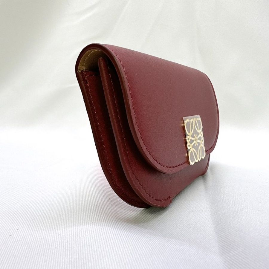 LOEWE 全新Goya雙層零錢卡包-3