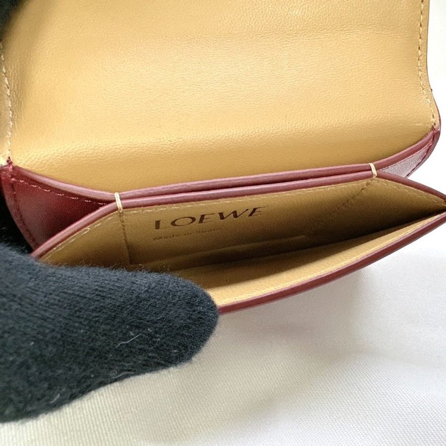 LOEWE 全新Goya雙層零錢卡包-7