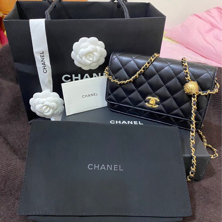 Chanel 香奈兒 WOC 金球 特價-0
