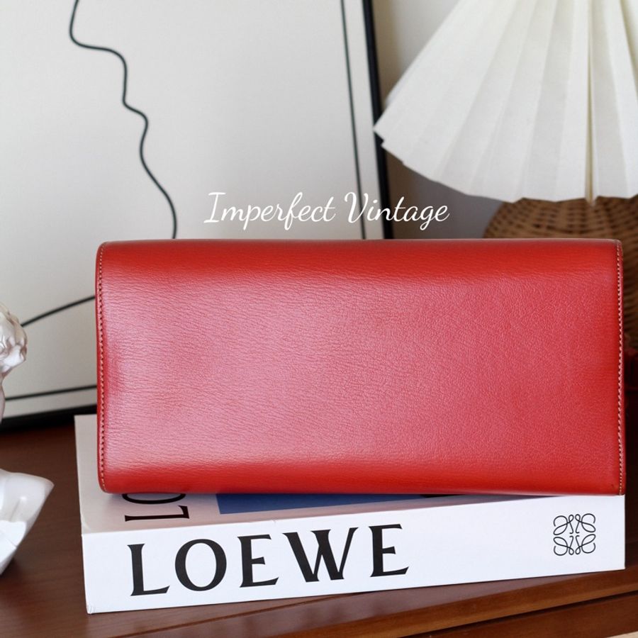 Loewe中古蛇骨包-8