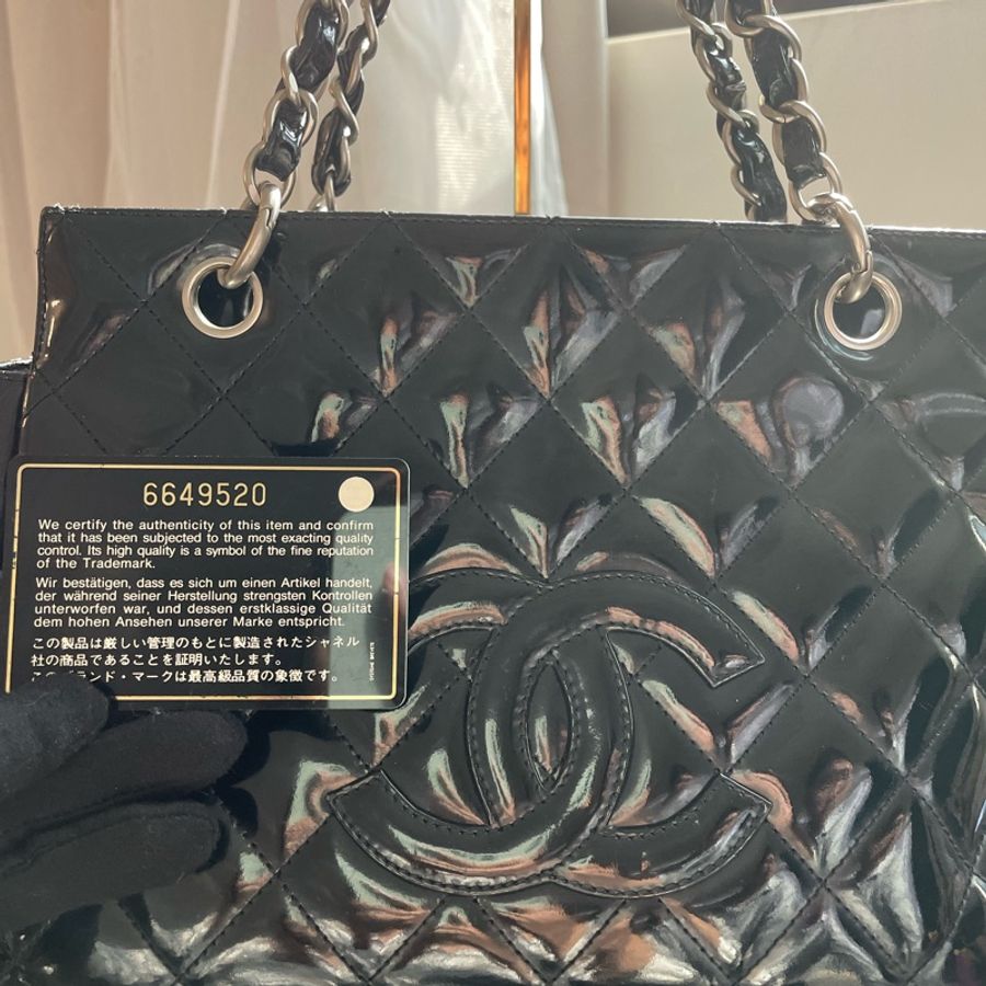 香奈兒漆皮單肩包-21