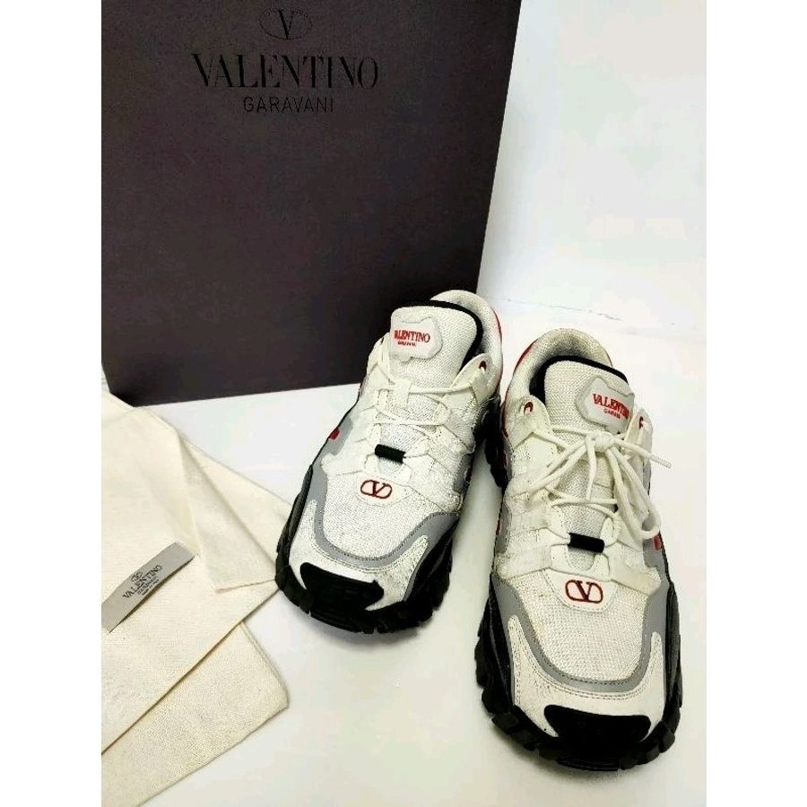 ㊣✨Valentino Garavani✨**尺寸:43**(附盒/防塵袋)范倫鐵諾 男 潮流 拼色 老爹鞋 休閒鞋/二手鞋🌳二手樹屋🌳-1
