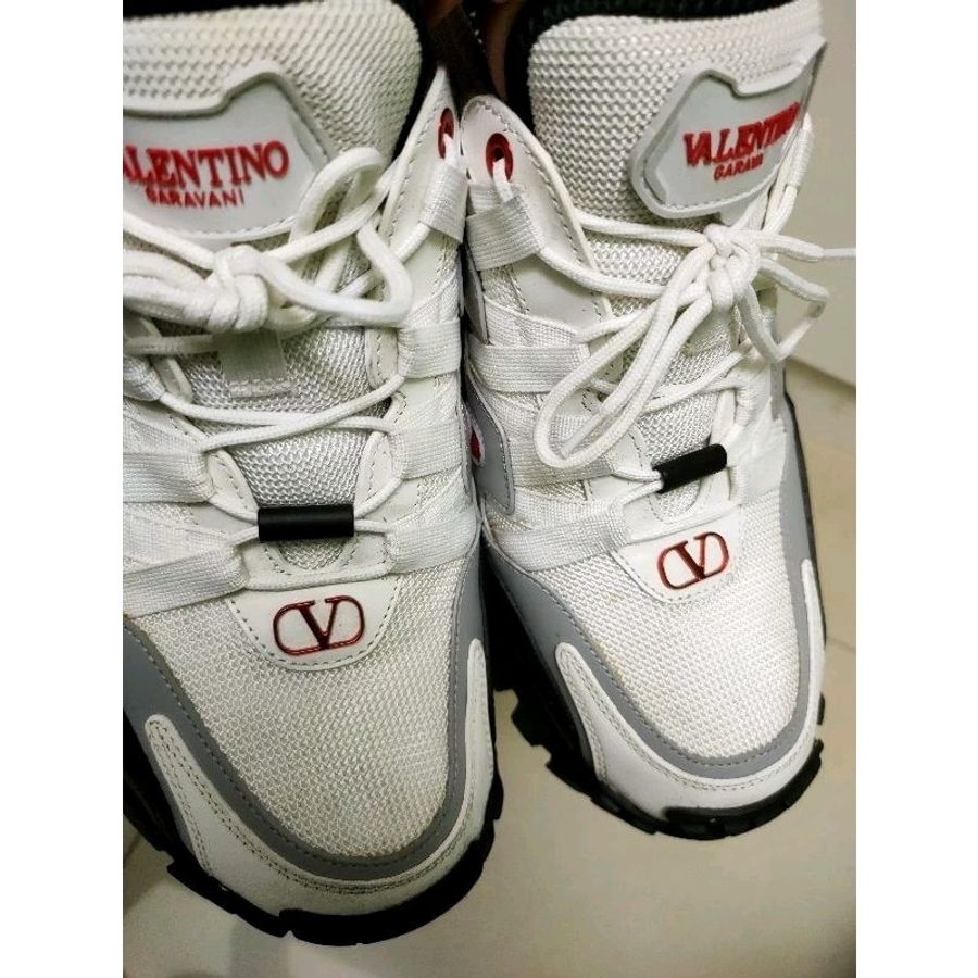 ㊣✨Valentino Garavani✨**尺寸:43**(附盒/防塵袋)范倫鐵諾 男 潮流 拼色 老爹鞋 休閒鞋/二手鞋🌳二手樹屋🌳-4