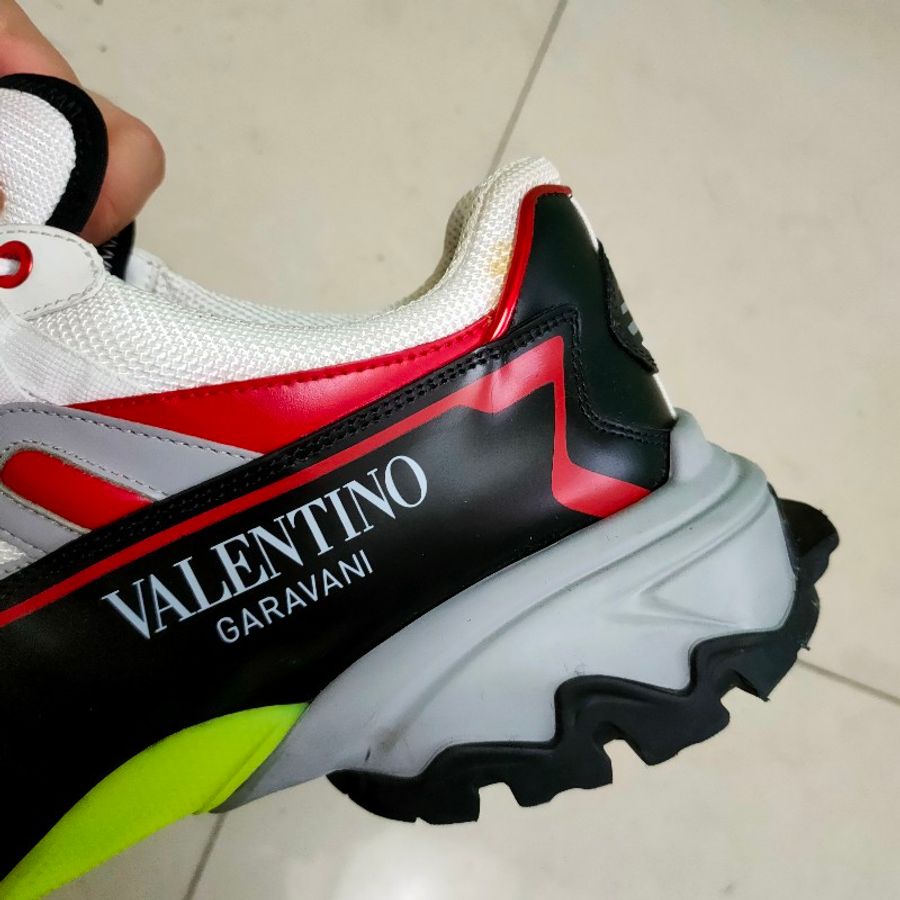 ㊣✨Valentino Garavani✨**尺寸:43**(附盒/防塵袋)范倫鐵諾 男 潮流 拼色 老爹鞋 休閒鞋/二手鞋🌳二手樹屋🌳-21
