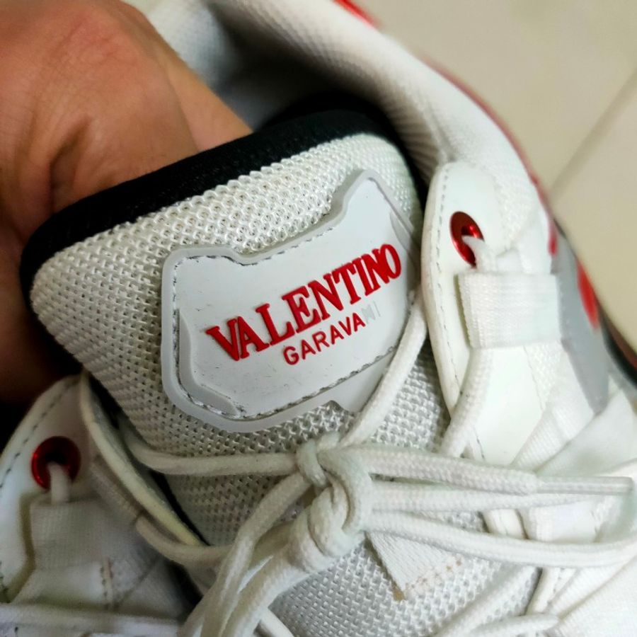 ㊣✨Valentino Garavani✨**尺寸:43**(附盒/防塵袋)范倫鐵諾 男 潮流 拼色 老爹鞋 休閒鞋/二手鞋🌳二手樹屋🌳-24