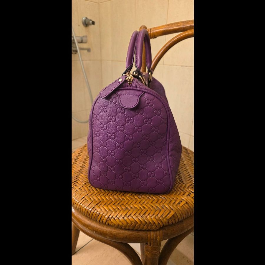 gucci 深紫大波士頓 speedy-3