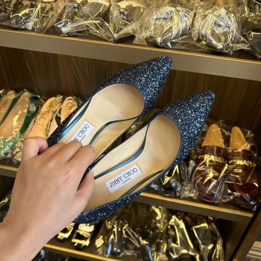 JIMMYCHOO 高跟鞋 39.5號 已貼底-0