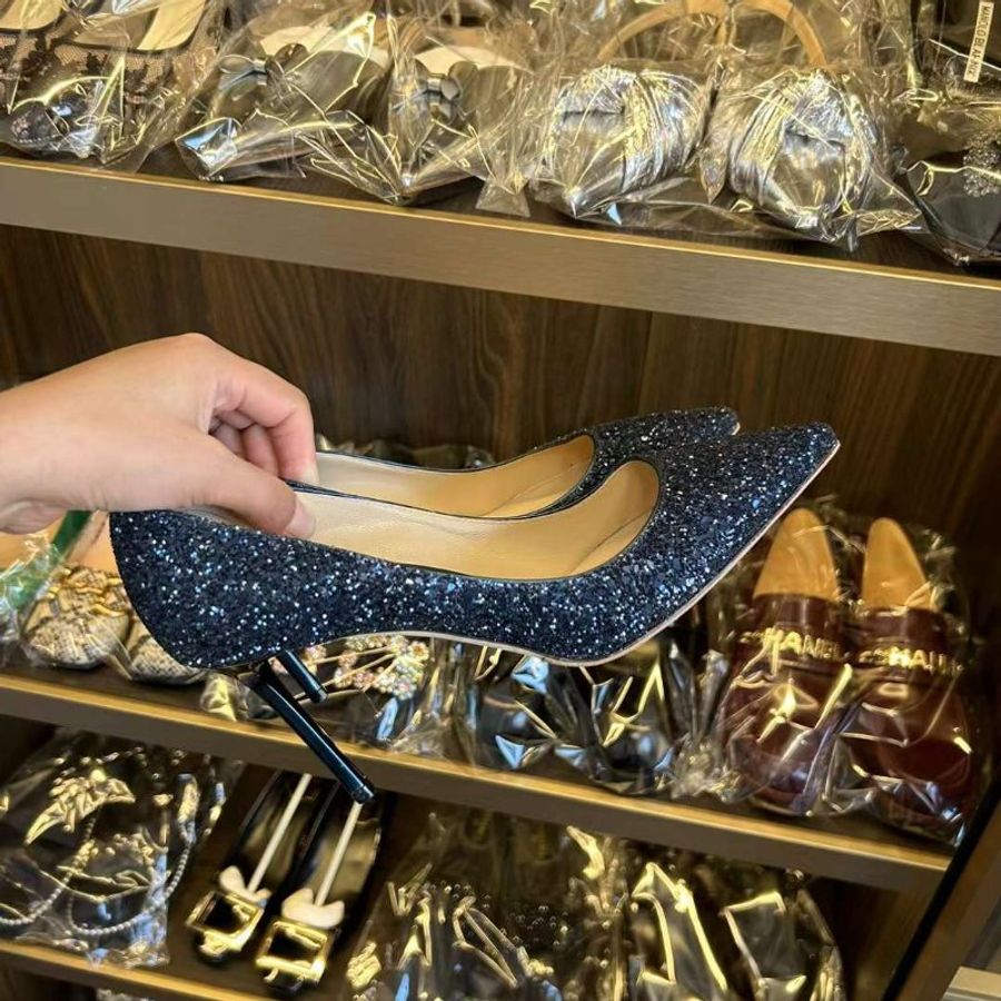 JIMMYCHOO 高跟鞋 39.5號 已貼底-1