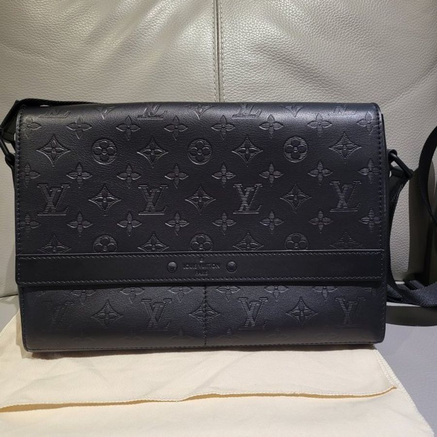 LV M44729 SPRINTER郵差包 離櫃新品 柔軟小牛皮-0