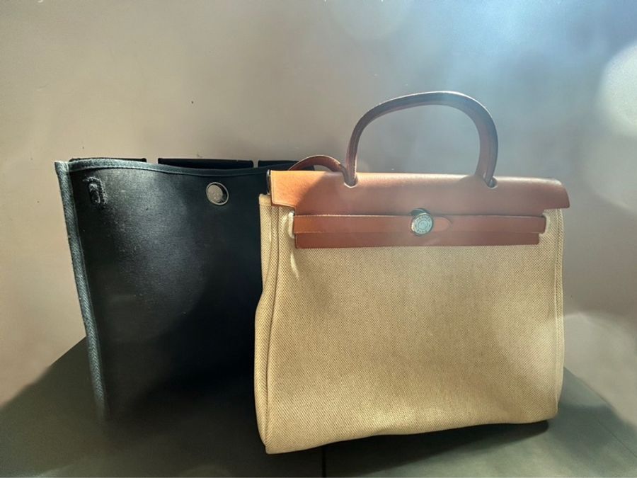 hermes herbag 31 口c刻印中古包-1