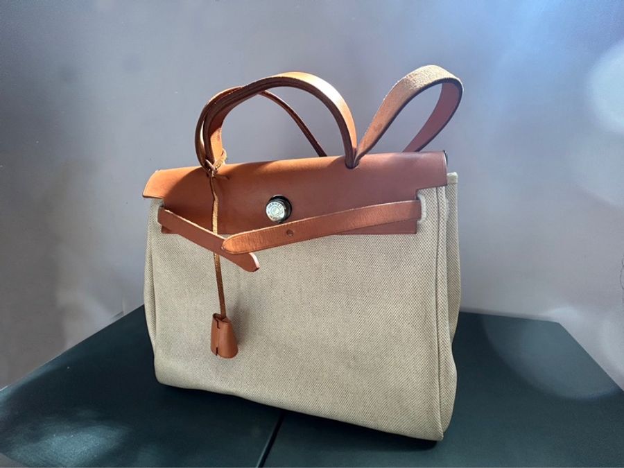hermes herbag 31 口c刻印中古包-4