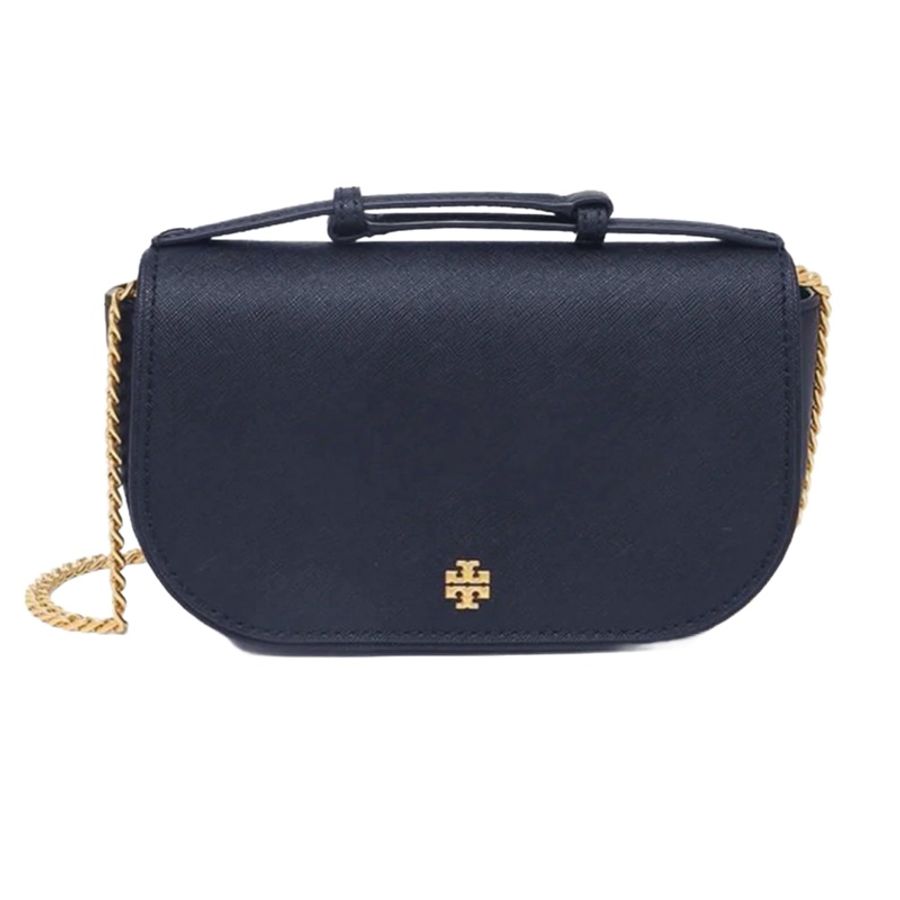 [TORY BURCH] TB Emerson 防刮牛皮磁釦手提/斜背二用包 鍊條包 [美國正品 現貨在台]-0