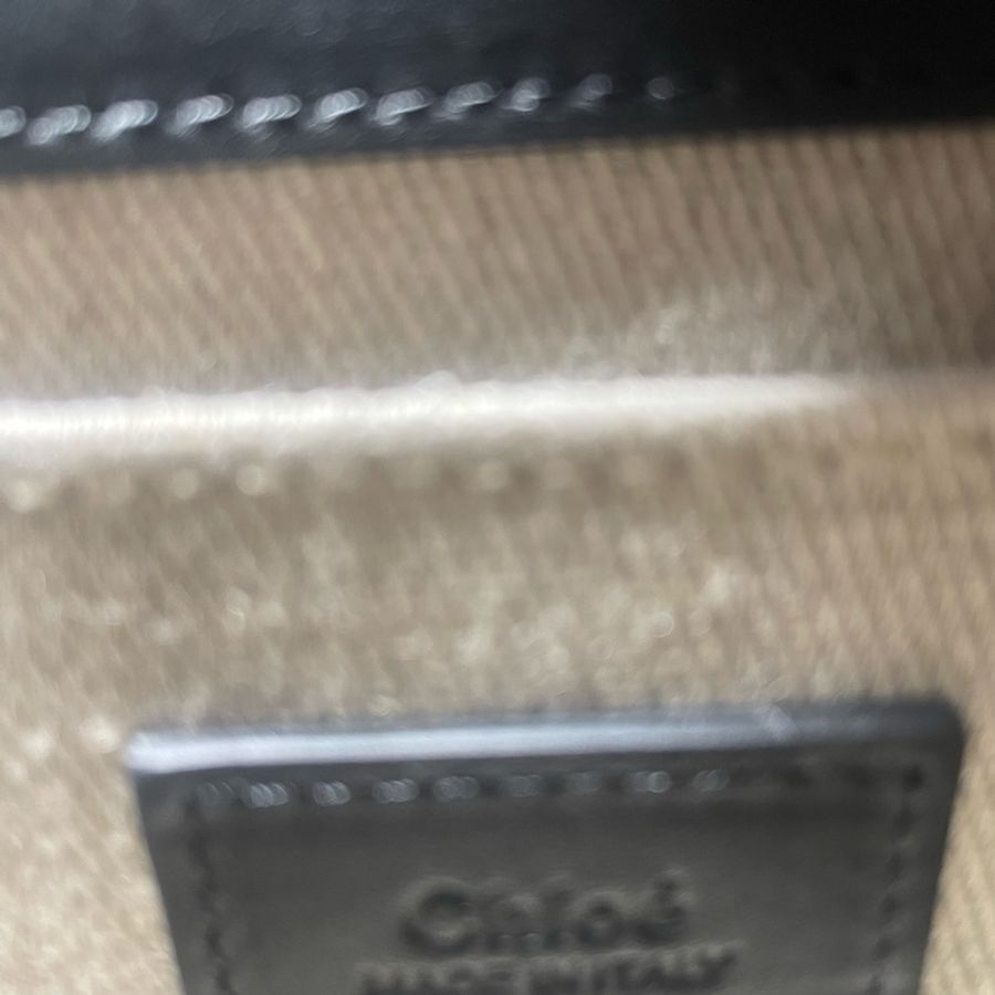 Chloe woody mini 兩用托特(黑)-25